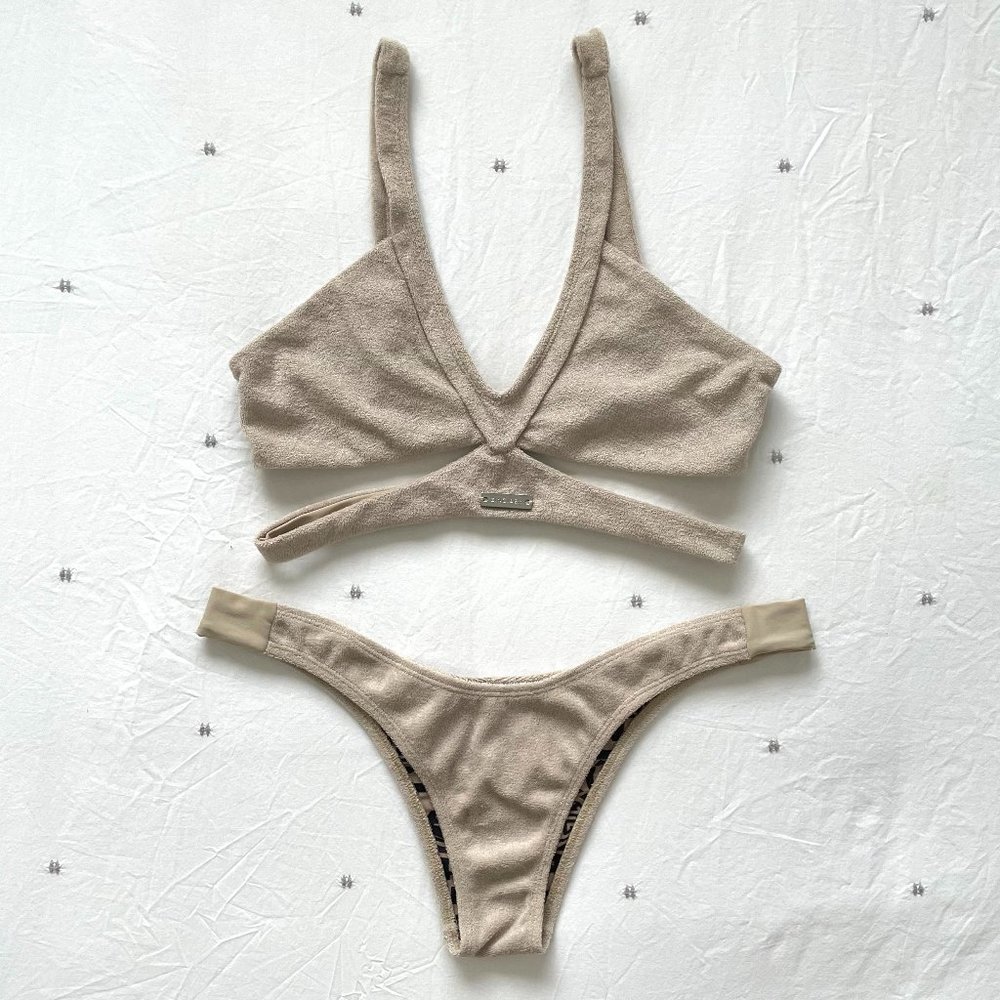 ZINGIBER SWIM Terry Malta Martini Bikini